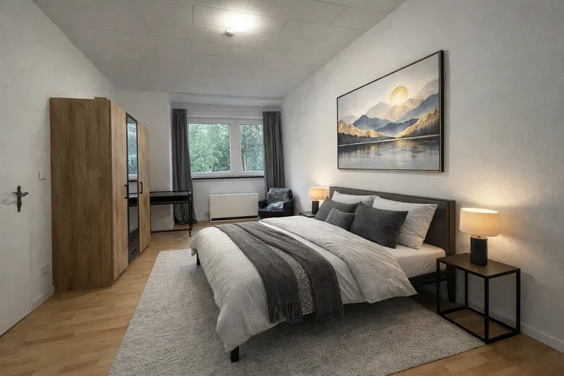 Bezugsfrei: Modernes Möbliertes WG-Zimmer in Berlin-Wannsee — photo 1
